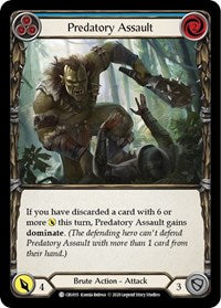Predatory Assault (Blue) 1st Ed