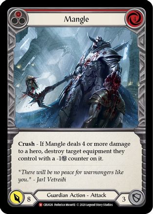 Mangle (CRU026) - Crucible of War 1st Edition