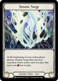 Seismic Surge Rainbow Foil 1st Ed