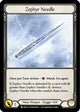 Zephyr Needle (Reverse) (CRU052)  Unlimited Edition Rainbow Foil