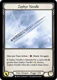 Zephyr Needle (Reverse) Unlim