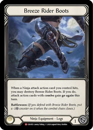 Breeze Rider Boots (CRU053) - Crucible of War Unlimited Edition