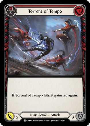 Torrent of Tempo (Red) (CRU069) - Crucible of War 1st Edition