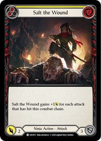 Salt the Wound Rainbow Foil 1st Ed