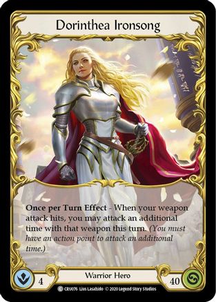 Dorinthea Ironsong (CRU076) - Crucible of War Unlimited Edition