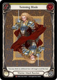 Twinning Blade (Extended Art) Rainbow Foil 1st Ed