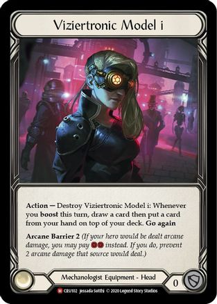 Viziertronic Model i (CRU102) - Crucible of War Unlimited Edition Rainbow Foil