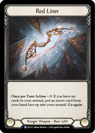 Red Liner (CRU121) - Crucible of War 1st Edition Cold Foil