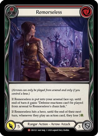 Remorseless (CRU123) - Crucible of War 1st Edition