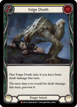 Feign Death (CRU125) - Crucible of War 1st Edition