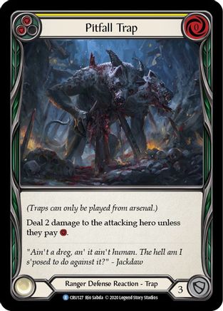 Pitfall Trap (CRU127) - Crucible of War 1st Edition