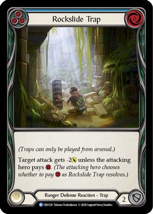 Rockslide Trap (CRU128) - Crucible of War Unlimited Edition