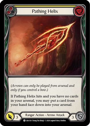 Pathing Helix (Yellow) (CRU130) - Crucible of War 1st Edition