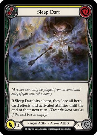 Sleep Dart (Yellow) (CRU133) - Crucible of War Unlimited Edition