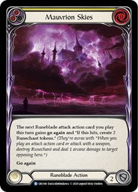Mauvrion Skies (Yellow) Rainbow Foil Unlim