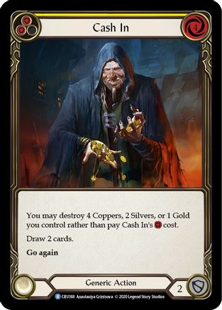 Cash In (CRU188) - Crucible of War 1st Edition