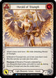 Herald of Triumph (Blue) (MON010)  1st Edition Rainbow Foil