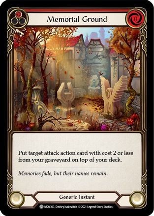 Memorial Ground (Red) (MON303) - Monarch 1st Edition