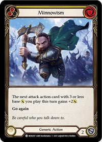 Minnowism (Yellow) Rainbow Foil Unlim