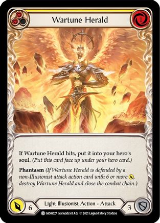Wartune Herald (Yellow) (MON027) - Monarch Unlimited Edition
