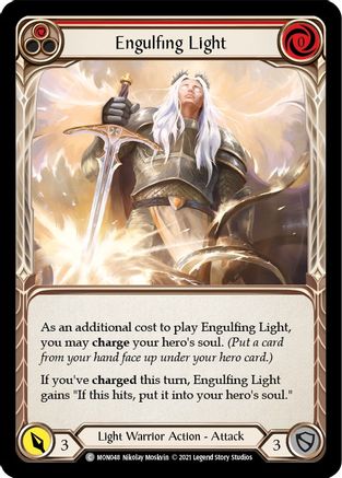 Engulfing Light (Red) (MON048) - Monarch 1st Edition