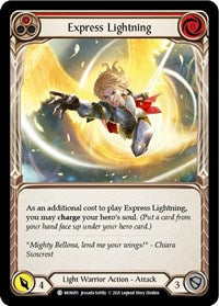 Express Lightning (Red) Rainbow Foil Unlim