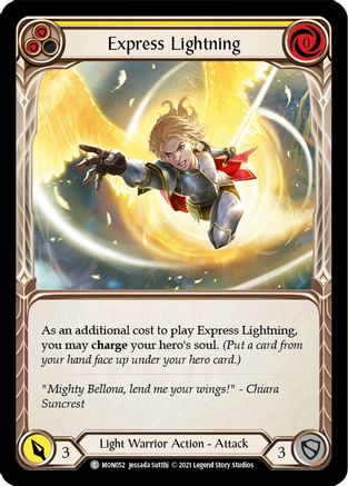 Express Lightning (Yellow) (MON052) - Monarch Unlimited Edition