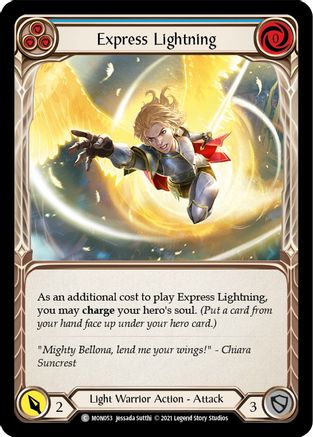 Express Lightning (Blue) (MON053) - Monarch Unlimited Edition