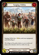 Surging Militia (Yellow) (MON288)  1st Edition Rainbow Foil