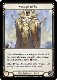 Vestige of Sol Rainbow Foil Unlim