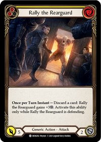 Rally the Rearguard (Yellow) Rainbow Foil Unlim
