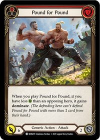 Pound for Pound (Red) 1st Ed