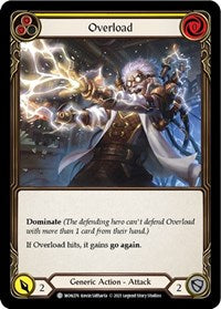 Overload (Yellow) Rainbow Foil 1st Ed