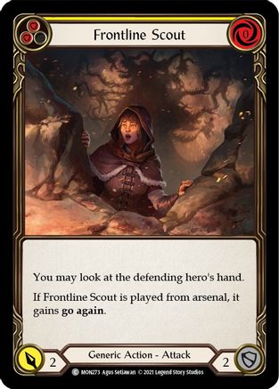 Frontline Scout (Yellow) (MON273) - Monarch Unlimited Edition