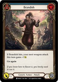 Brandish (Blue) Rainbow Foil 1st Ed