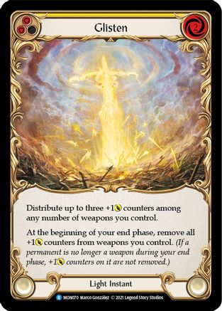 Glisten (Yellow) (MON070) - Monarch Unlimited Edition