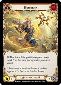 Illuminate (Red) Rainbow Foil Unlim