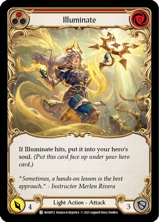 Illuminate (Red) (MON072) - Monarch 1st Edition