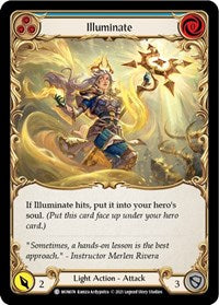 Illuminate (Blue) Rainbow Foil 1st Ed