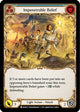 Impenetrable Belief (Blue) (MON077)  1st Edition Rainbow Foil