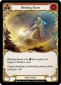 Blinding Beam (Red) Rainbow Foil 1st Ed