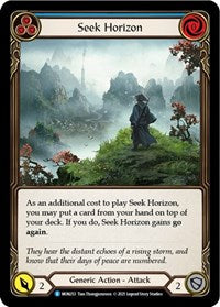 Seek Horizon (Blue) Rainbow Foil Unlim