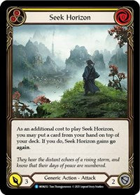 Seek Horizon (Yellow) Rainbow Foil Unlim