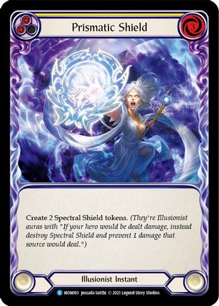 Prismatic Shield (Yellow) (MON093) - Monarch 1st Edition
