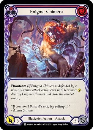 Enigma Chimera (Red) (MON098) - Monarch Unlimited Edition