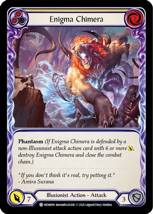 Enigma Chimera (Yellow) (MON099) - Monarch Unlimited Edition
