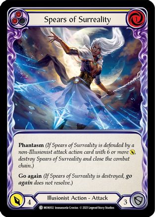 Spears of Surreality (Yellow) (MON102) - Monarch 1st Edition