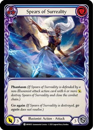Spears of Surreality (Blue) (MON103) - Monarch Unlimited Edition