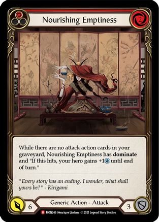 Nourishing Emptiness (MON246) - Monarch 1st Edition
