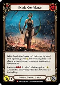 Exude Confidence Rainbow Foil 1st Ed